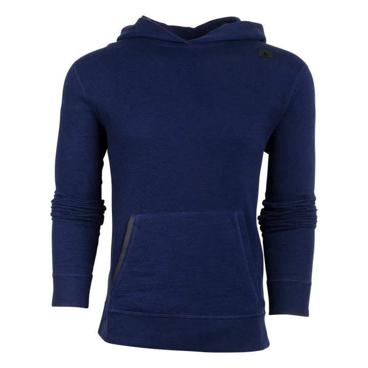 BLEEKER HOODIE - NAVY HEATHER