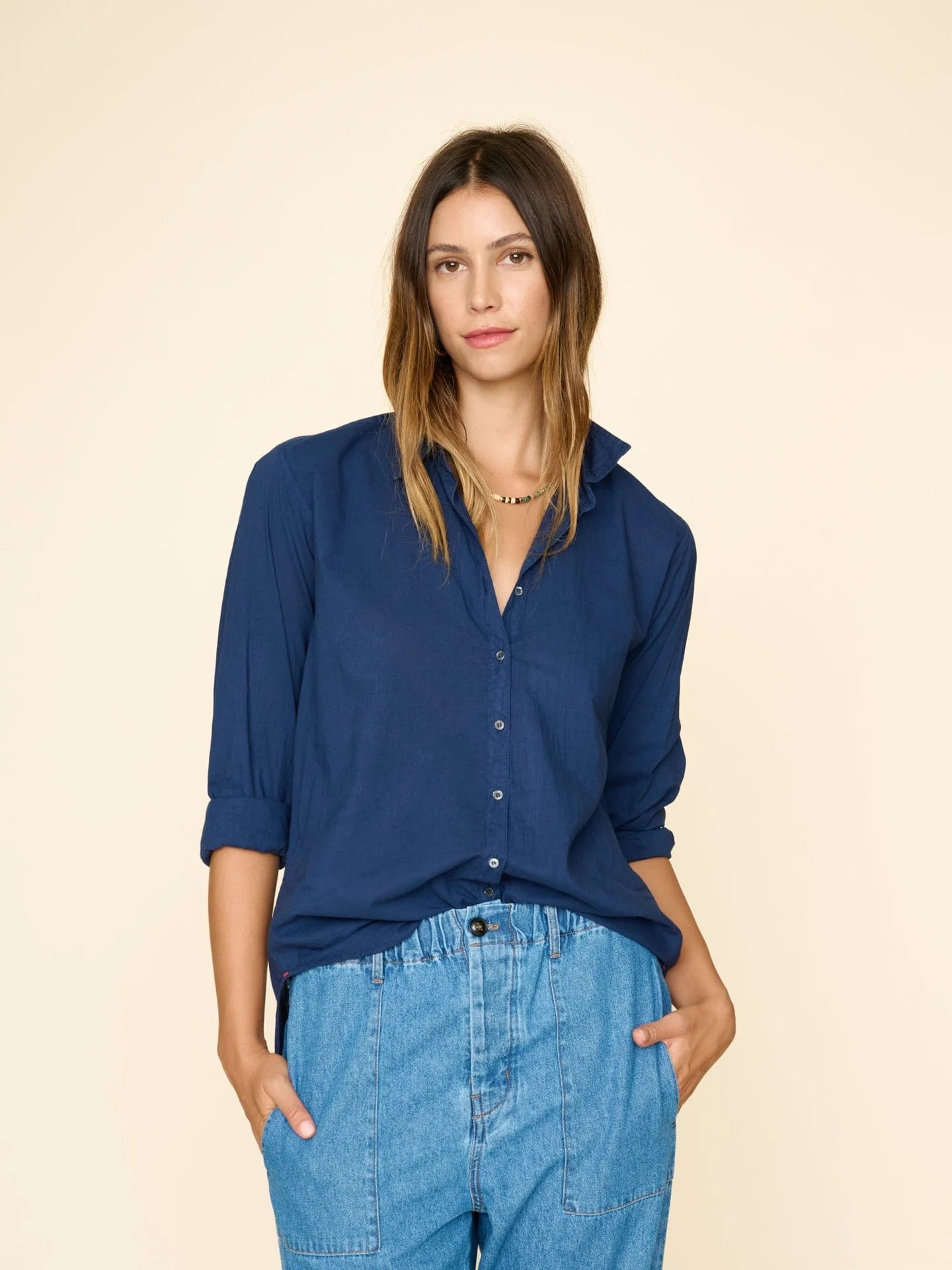 BEAU SHIRT - NAVY