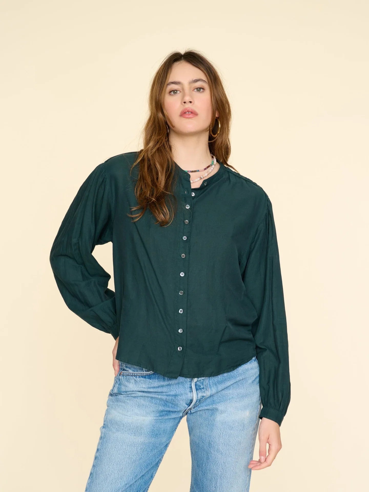 CONNOLLY SHIRT - DARK TEAL