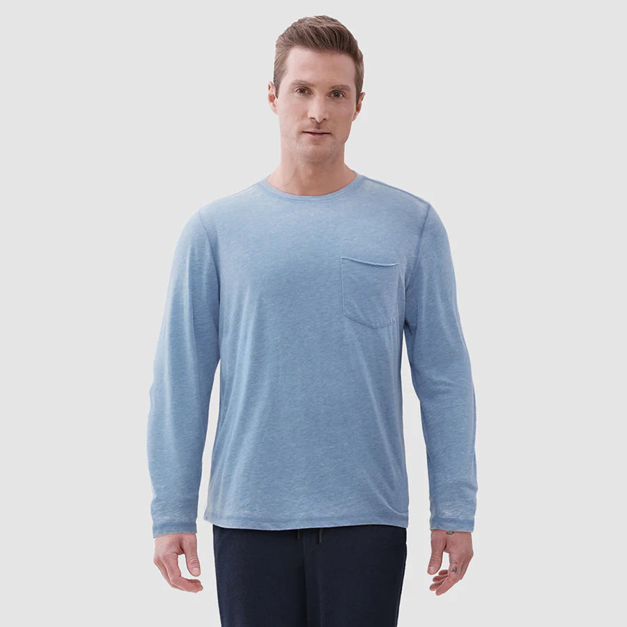 CHRIS LONG SLEEVE BURNOUT TEE