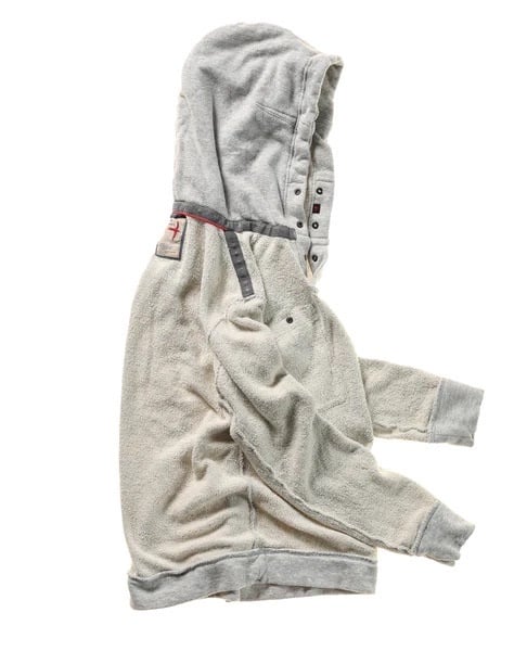 FRENCHLOOM HOODIE - HEATHER GREY