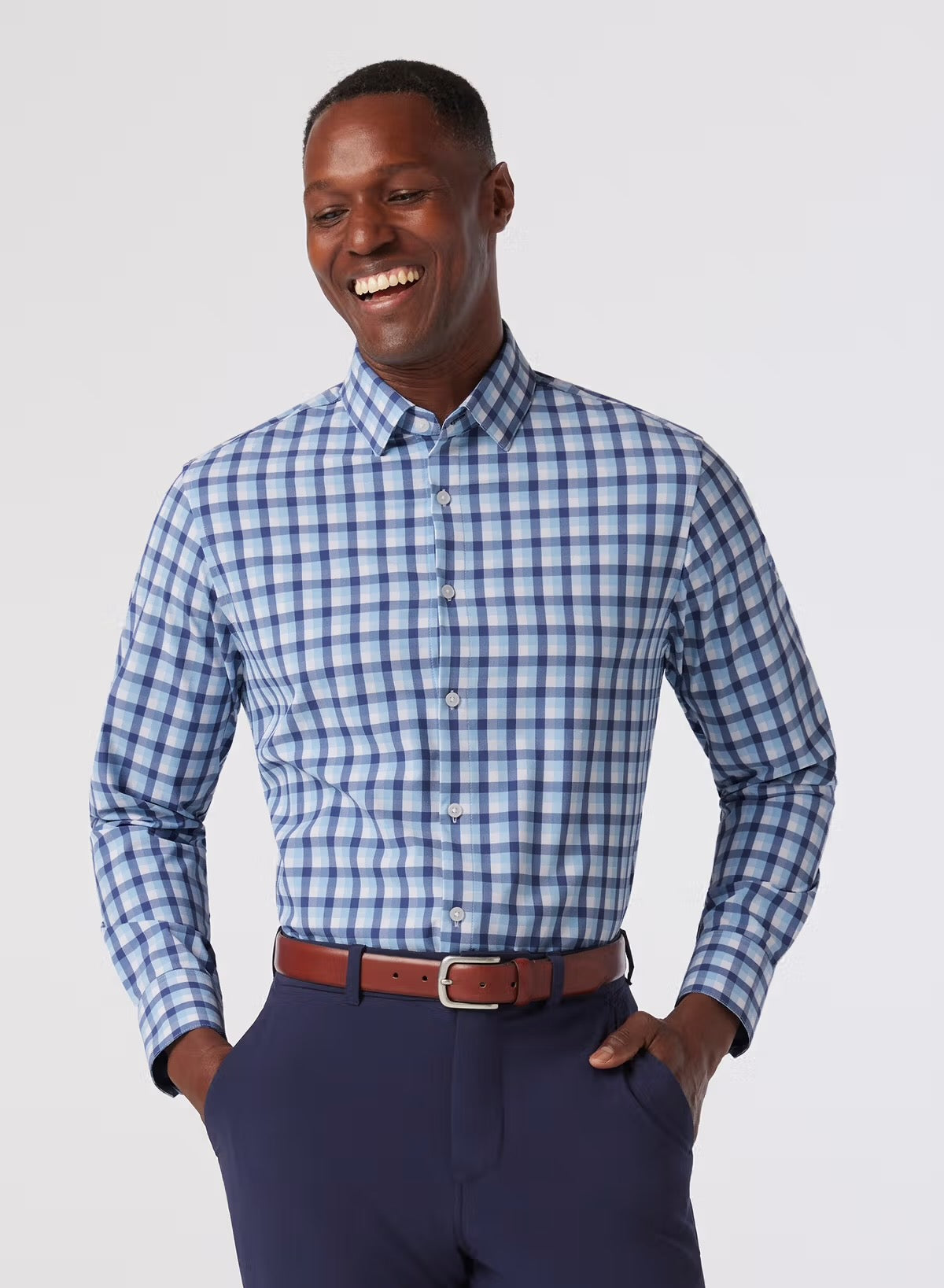 mizzen + main LEEWARD - COASTAL FJORD DYLAN PLAID