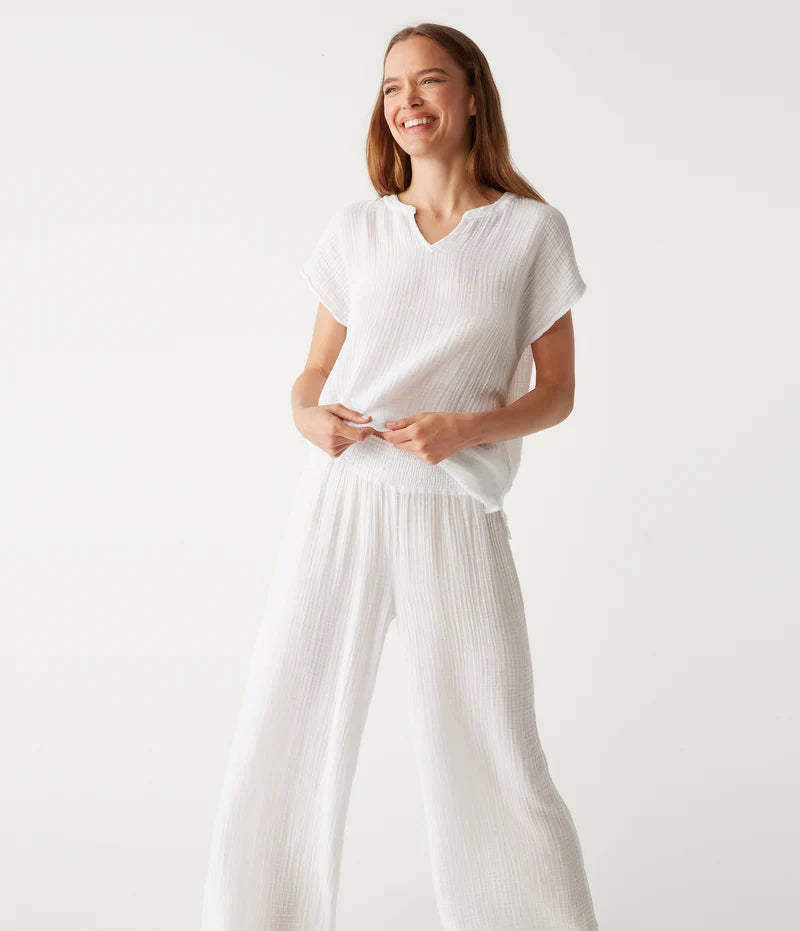 SUSIE SMOCKED WAIST PANT