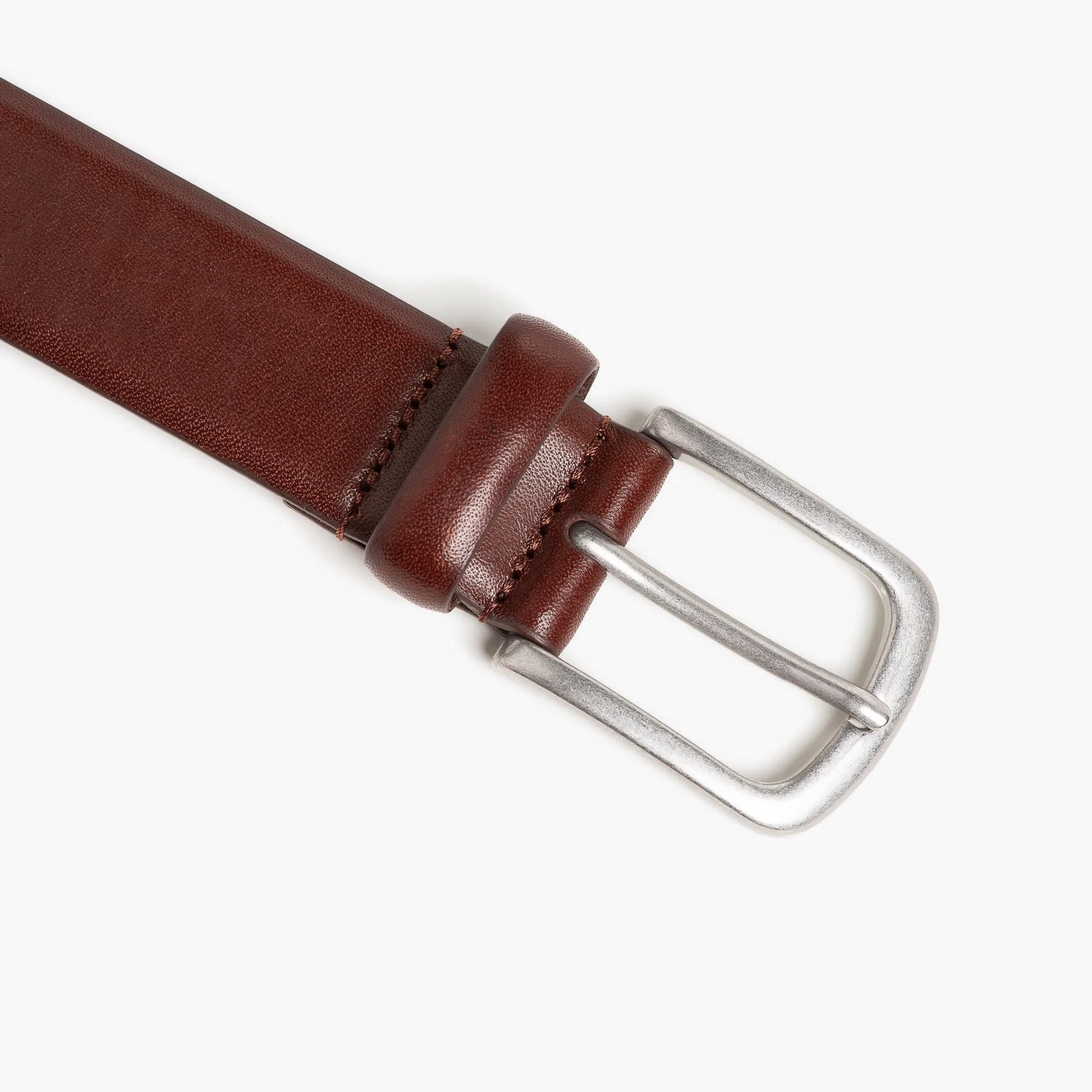 LEATHER BELT - BROWN