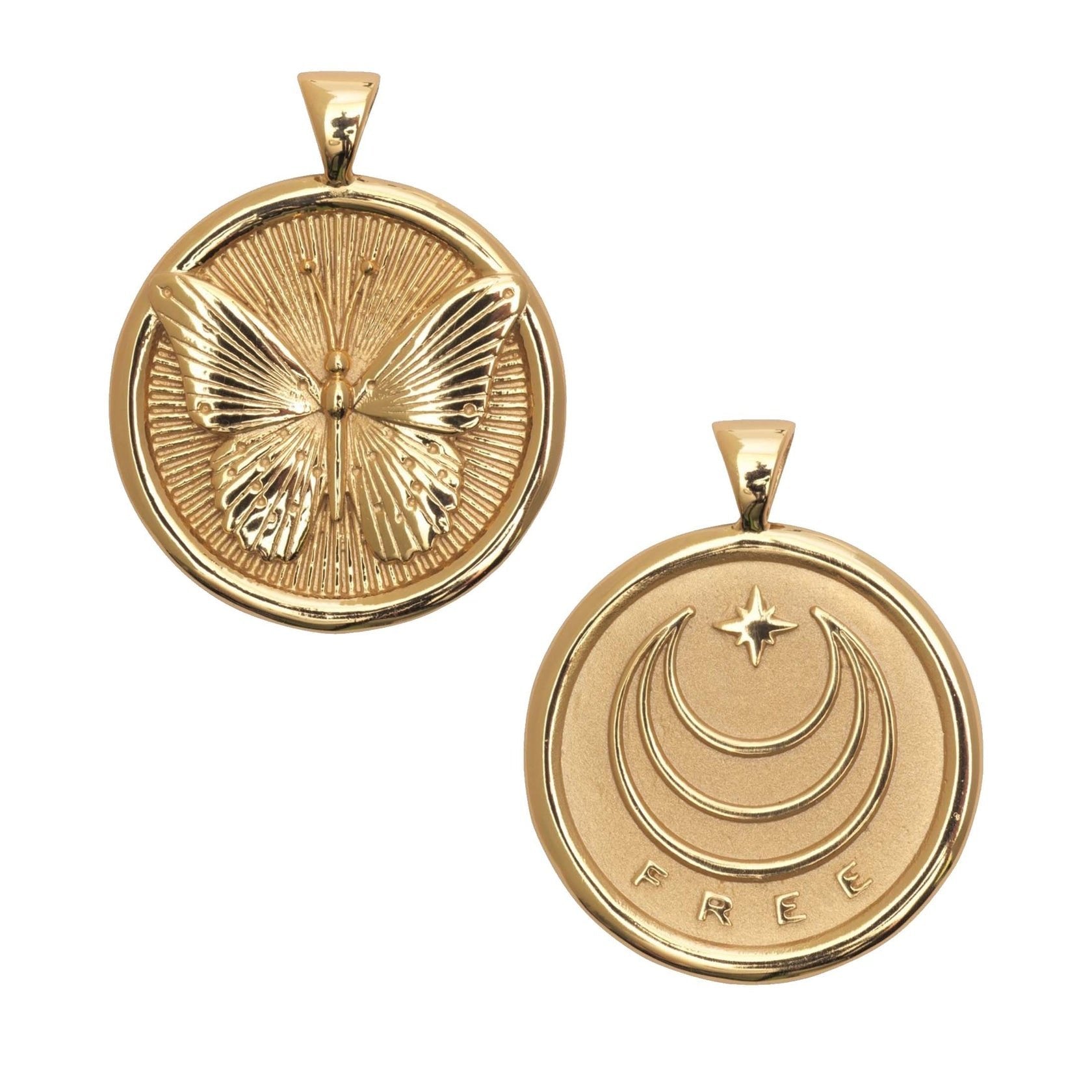 FREE BIG 18" PENDANT COIN - DRAWN LINK