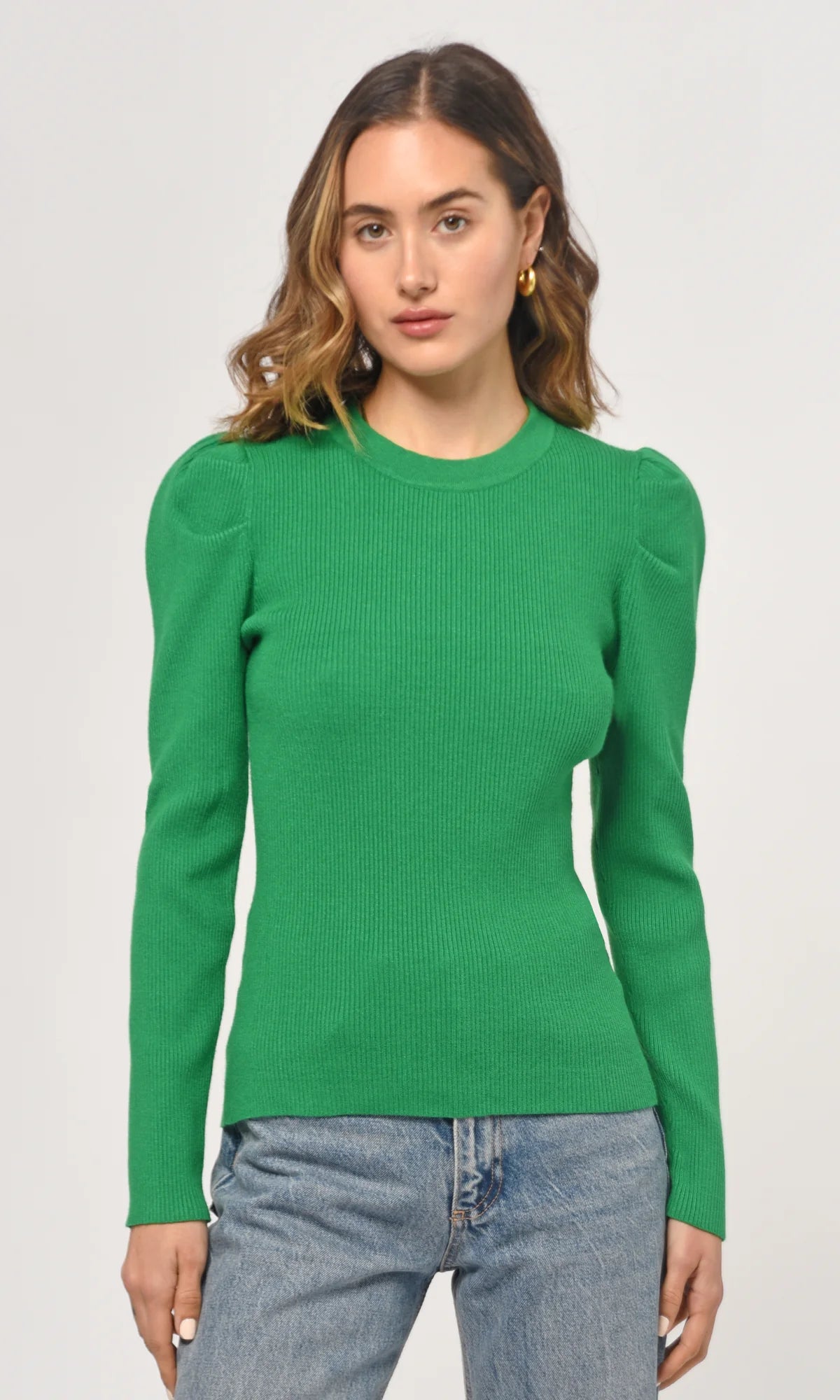 FELINA TOP - GREEN