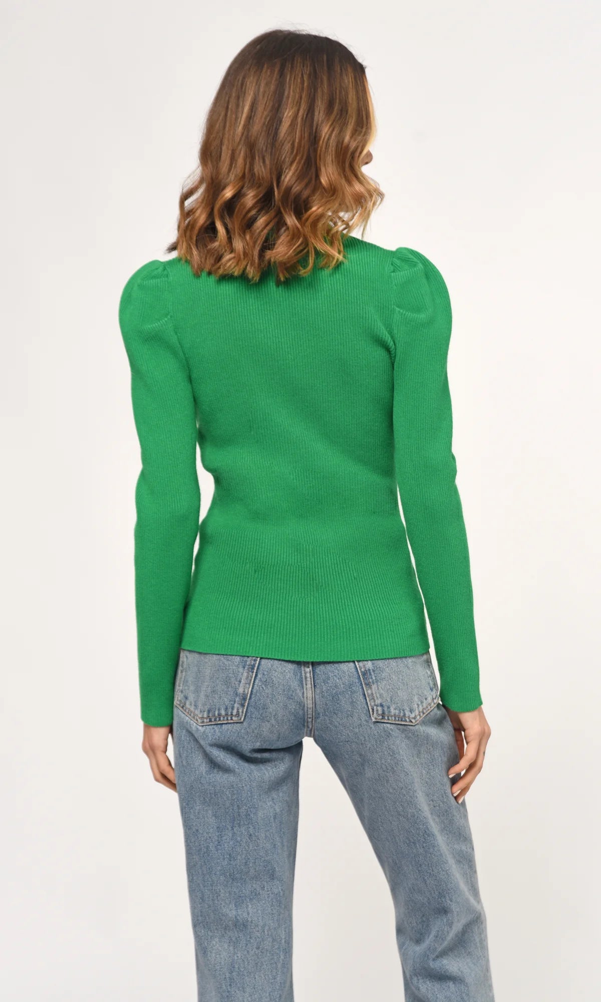 FELINA TOP - GREEN