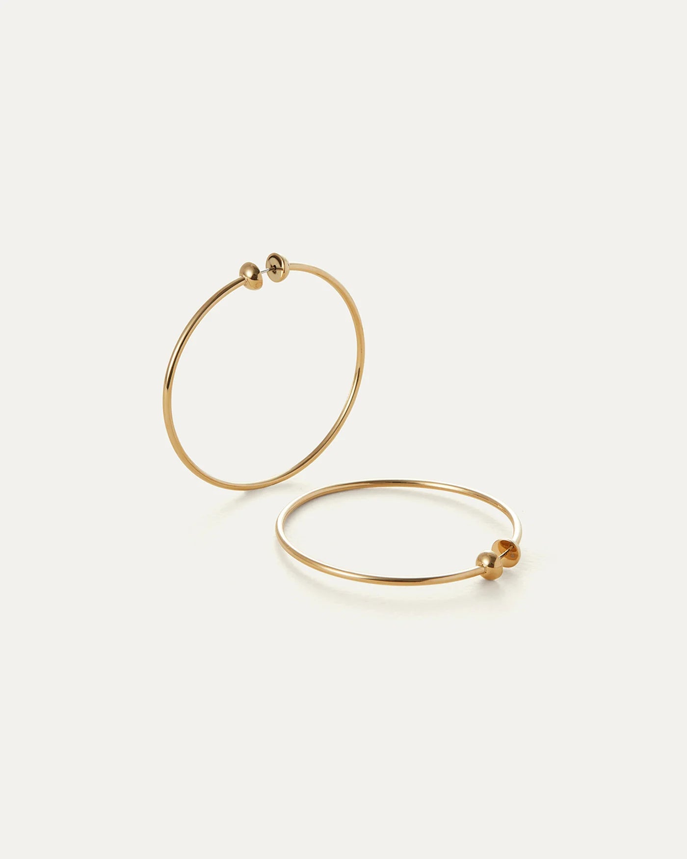 ICON HOOPS MEDIUM GOLD