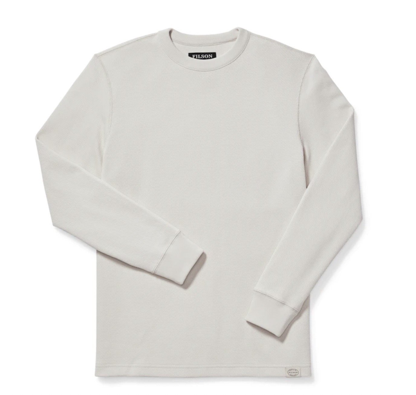 Waffle Knit Thermal Crewneck