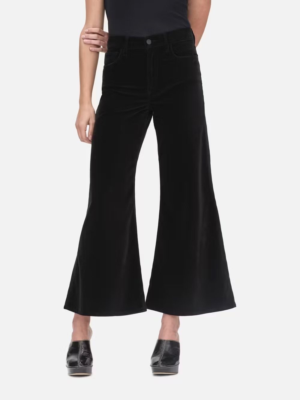 LE PALAZZO CROP VELVETEEN