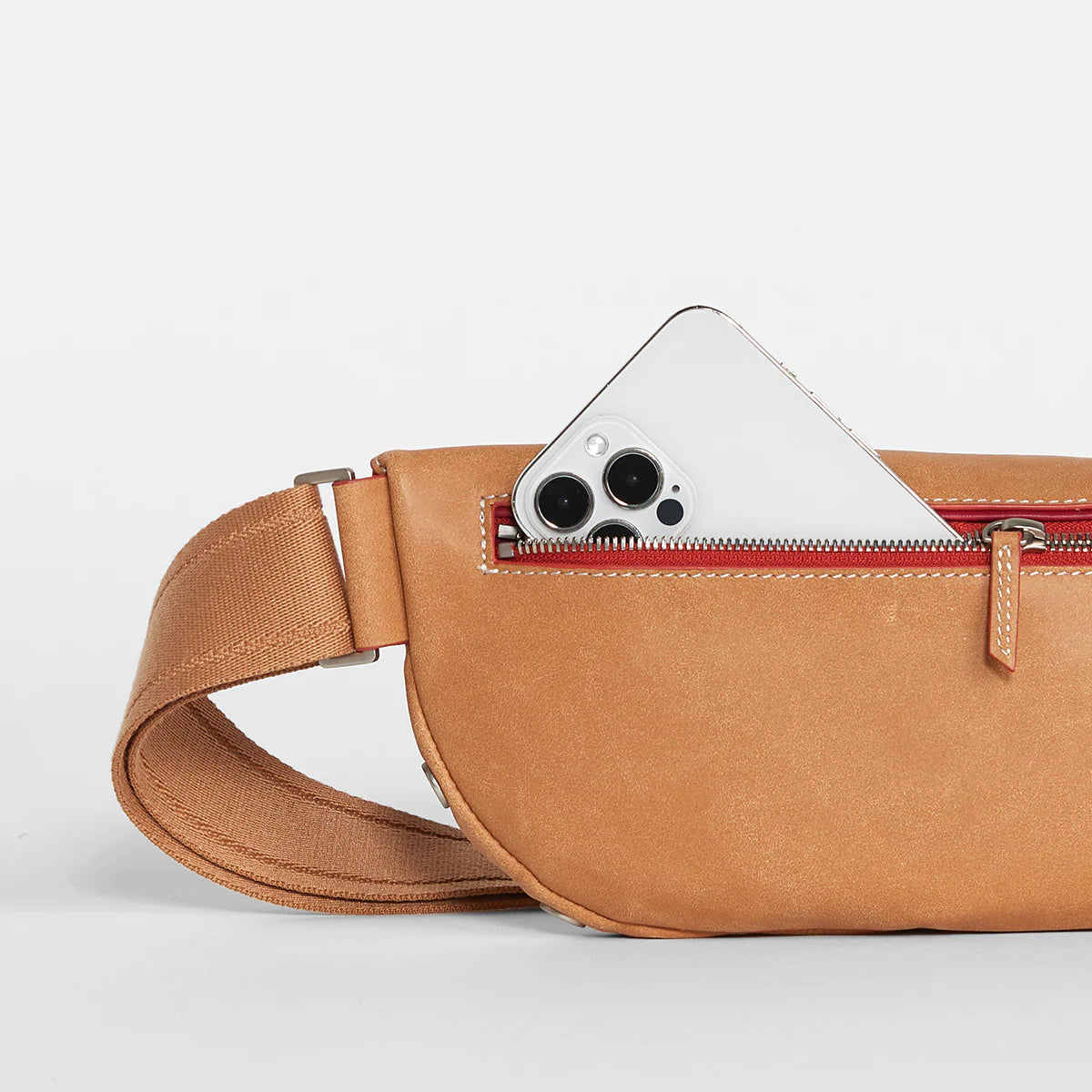 CHARLES CROSSBODY - CROISSANT TAN