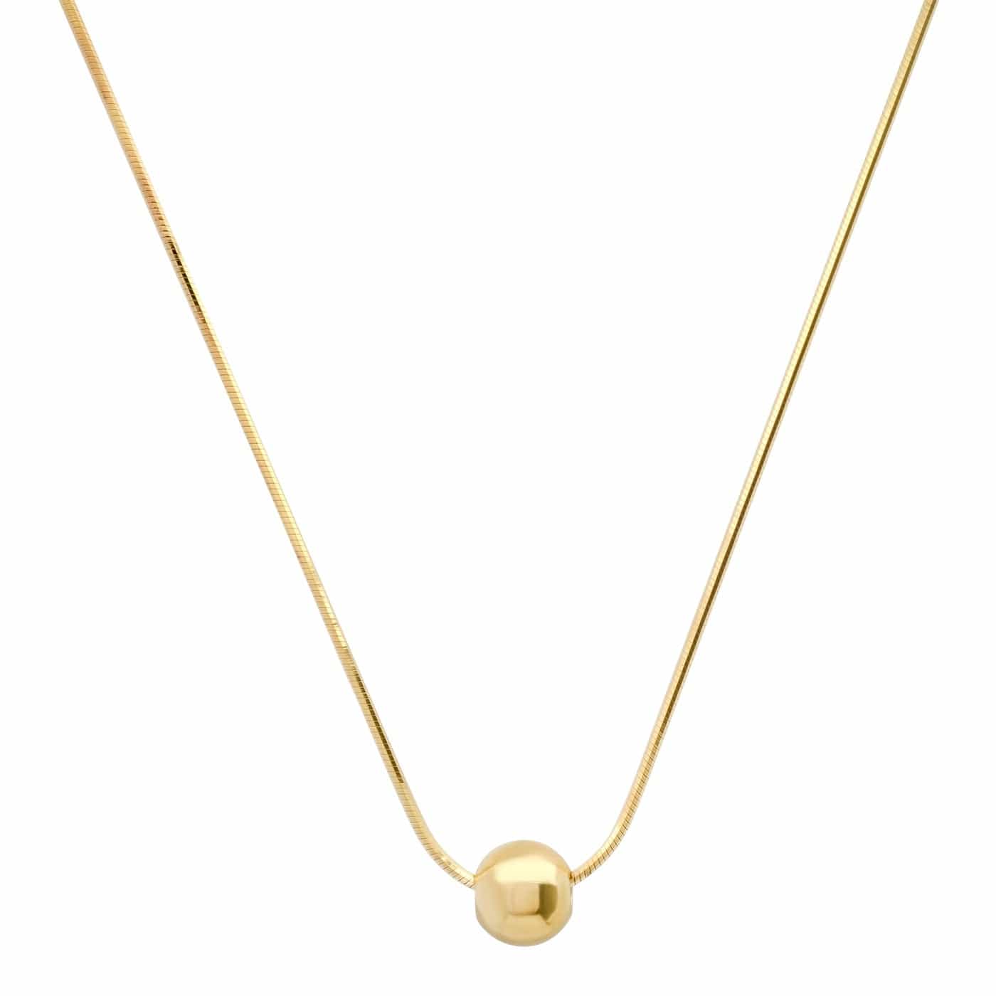 tai SNAKE CHAIN GOLD BALL