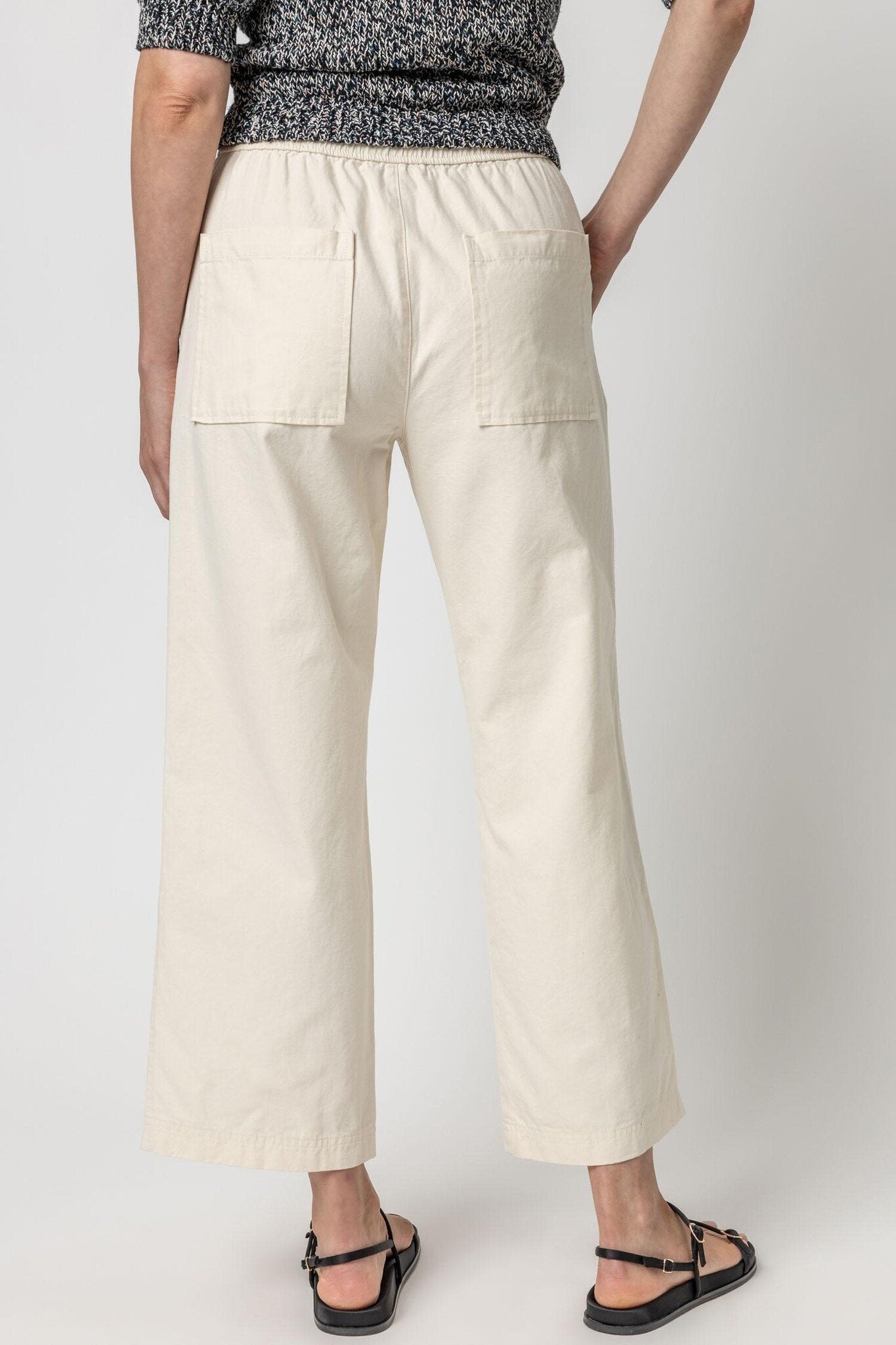 CANVAS DRAWSTRING PANT