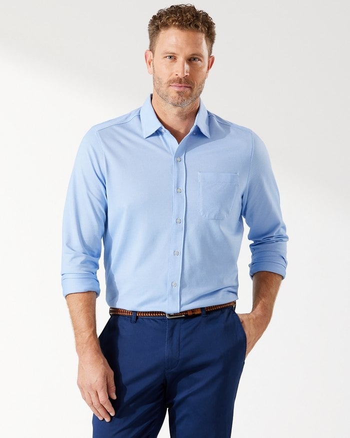 SAN LUCIO KNIT STRETCH SHIRT