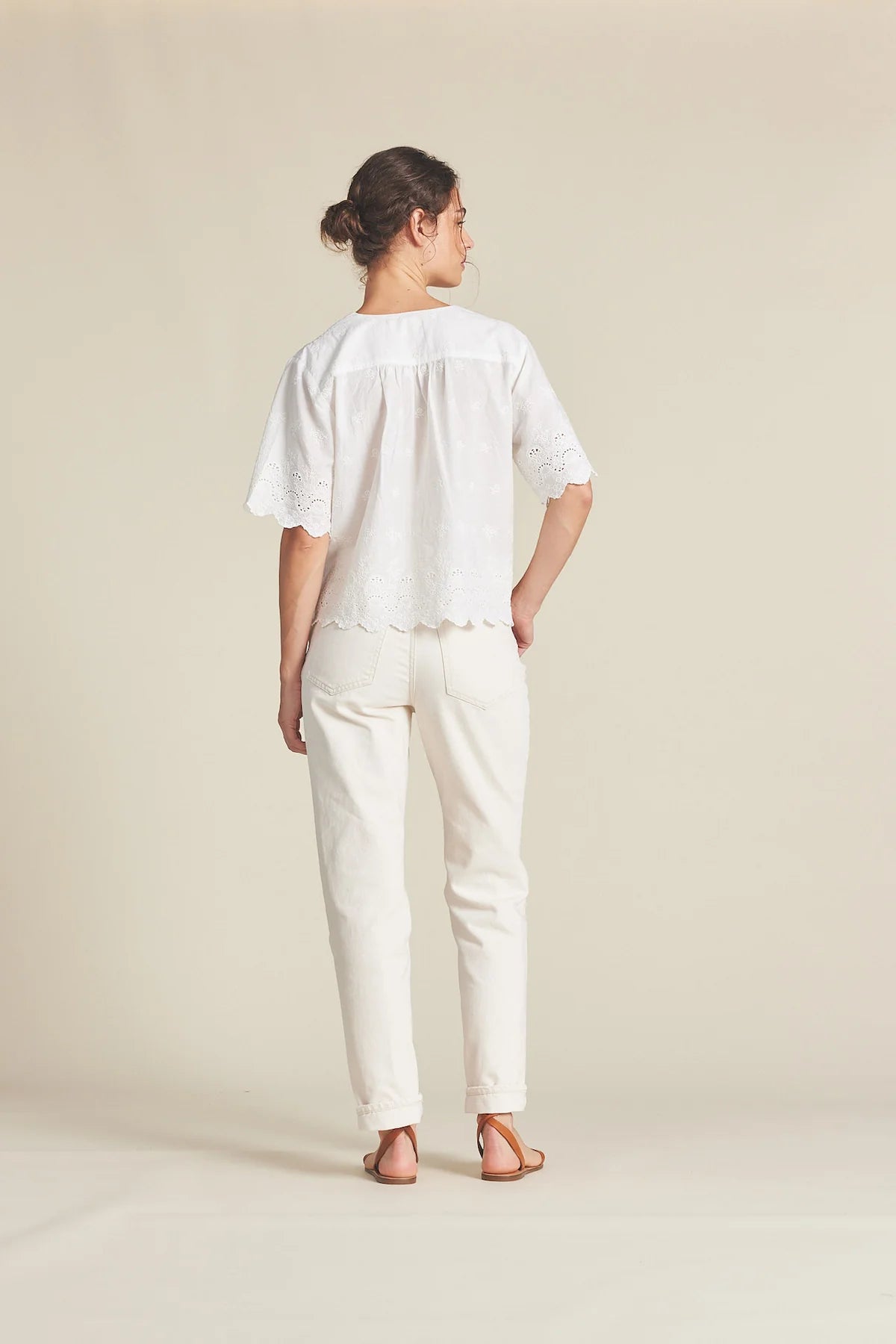 NEVE SHIRT - BRODERIE ANGLAISE