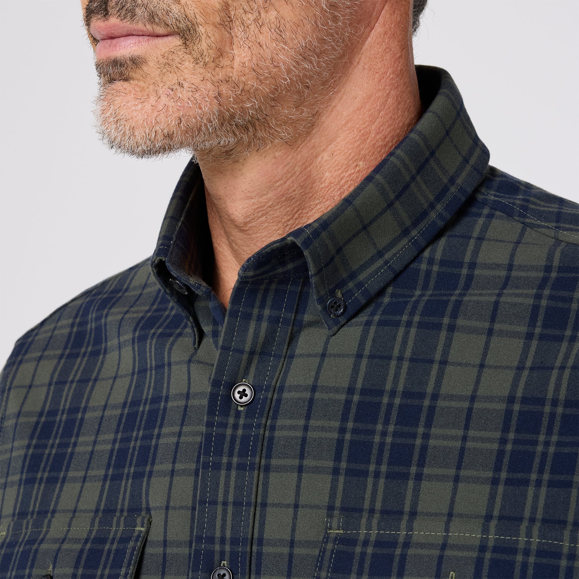 UPSTATE FLANNEL - OLIVE LUCAS PLAID