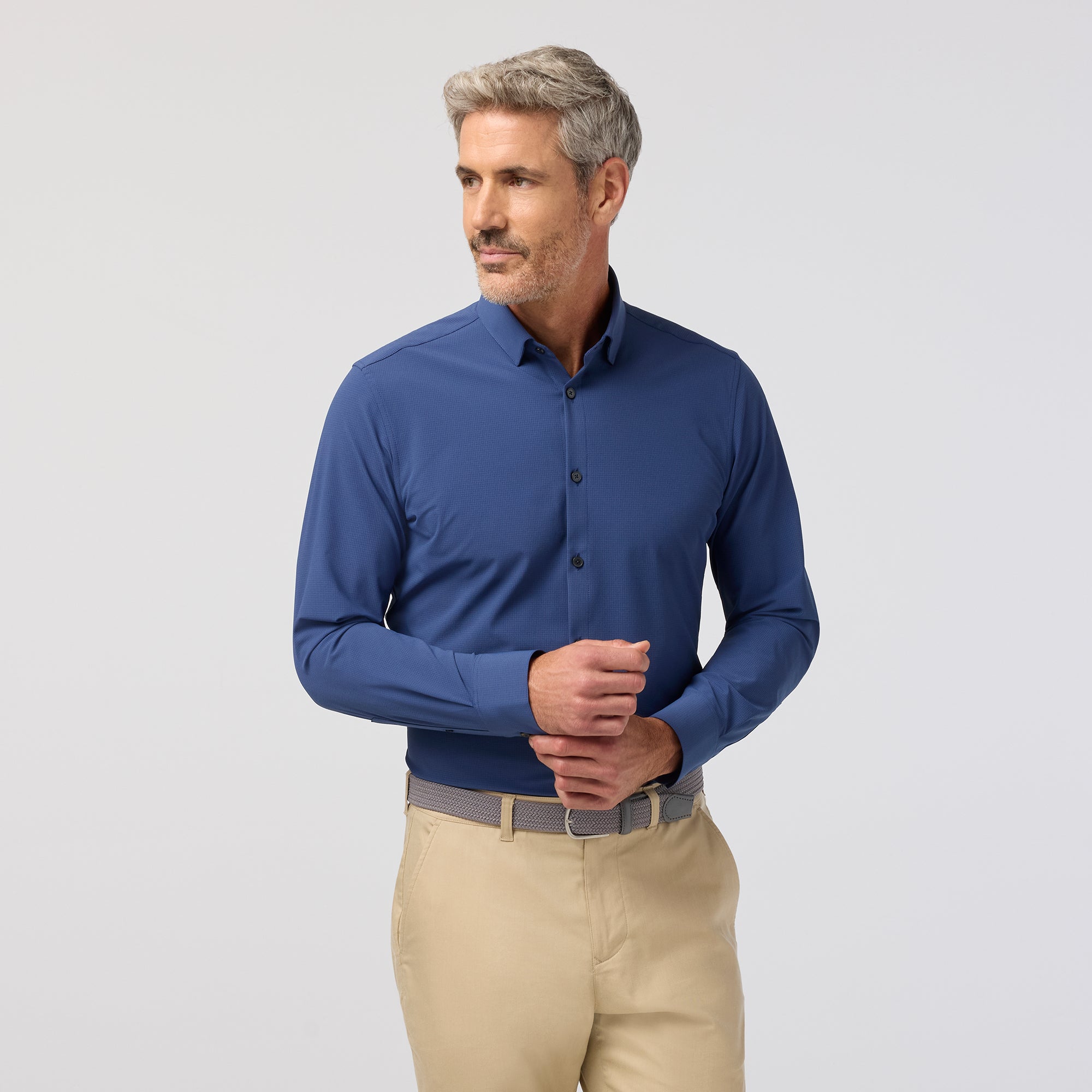 LEEWARD - MIDNIGHT NAVY LEVI PLAID