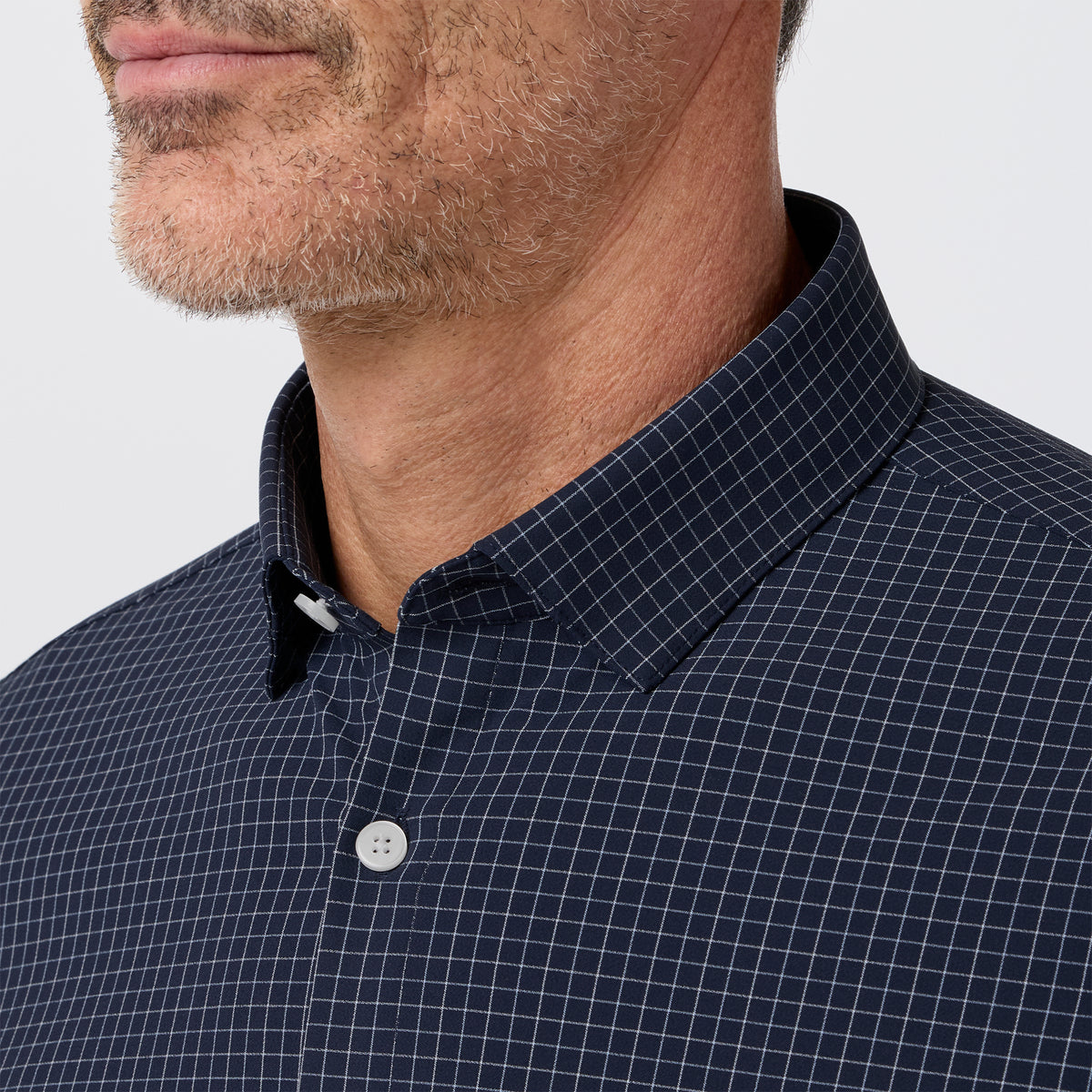 LEEWARD NT - NAVY MANOR PLAID