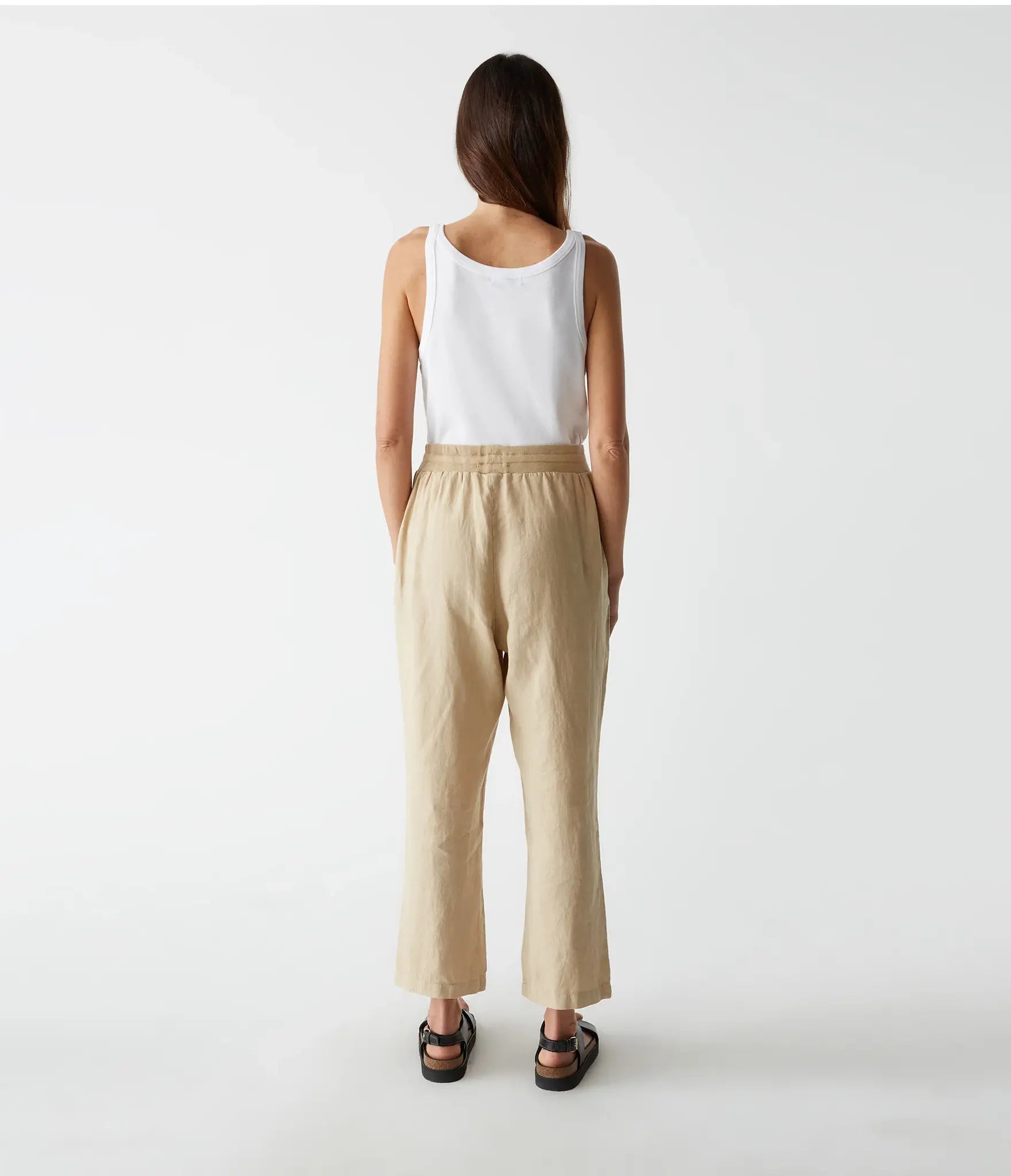 NOLAN PULL ON PANT - NATURAL