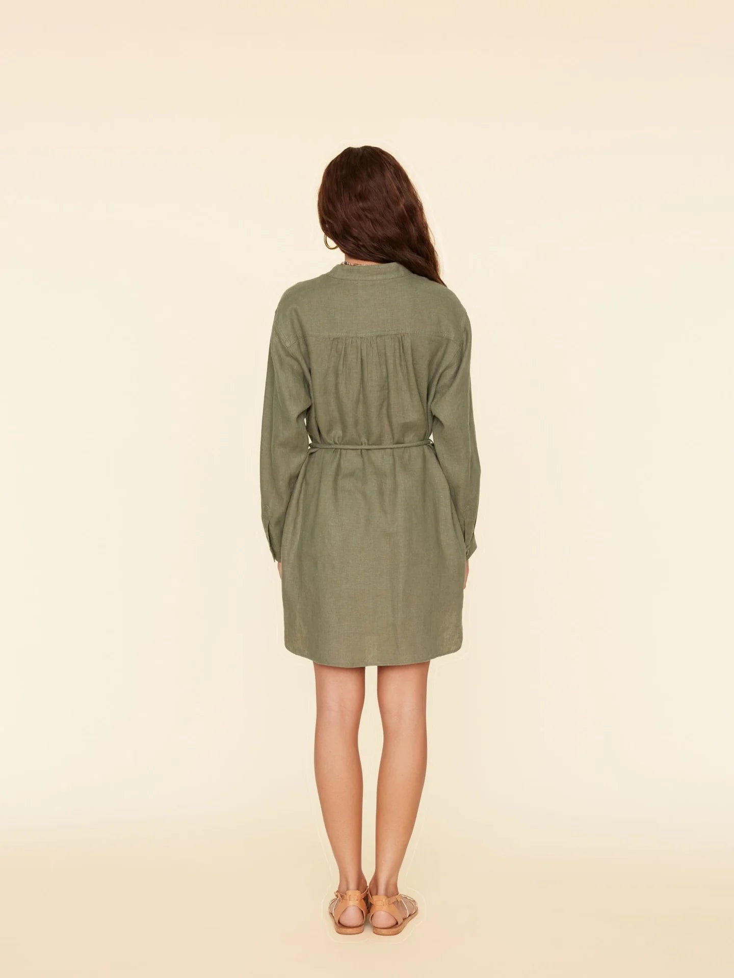 DORIAN DRESS - MOSSY