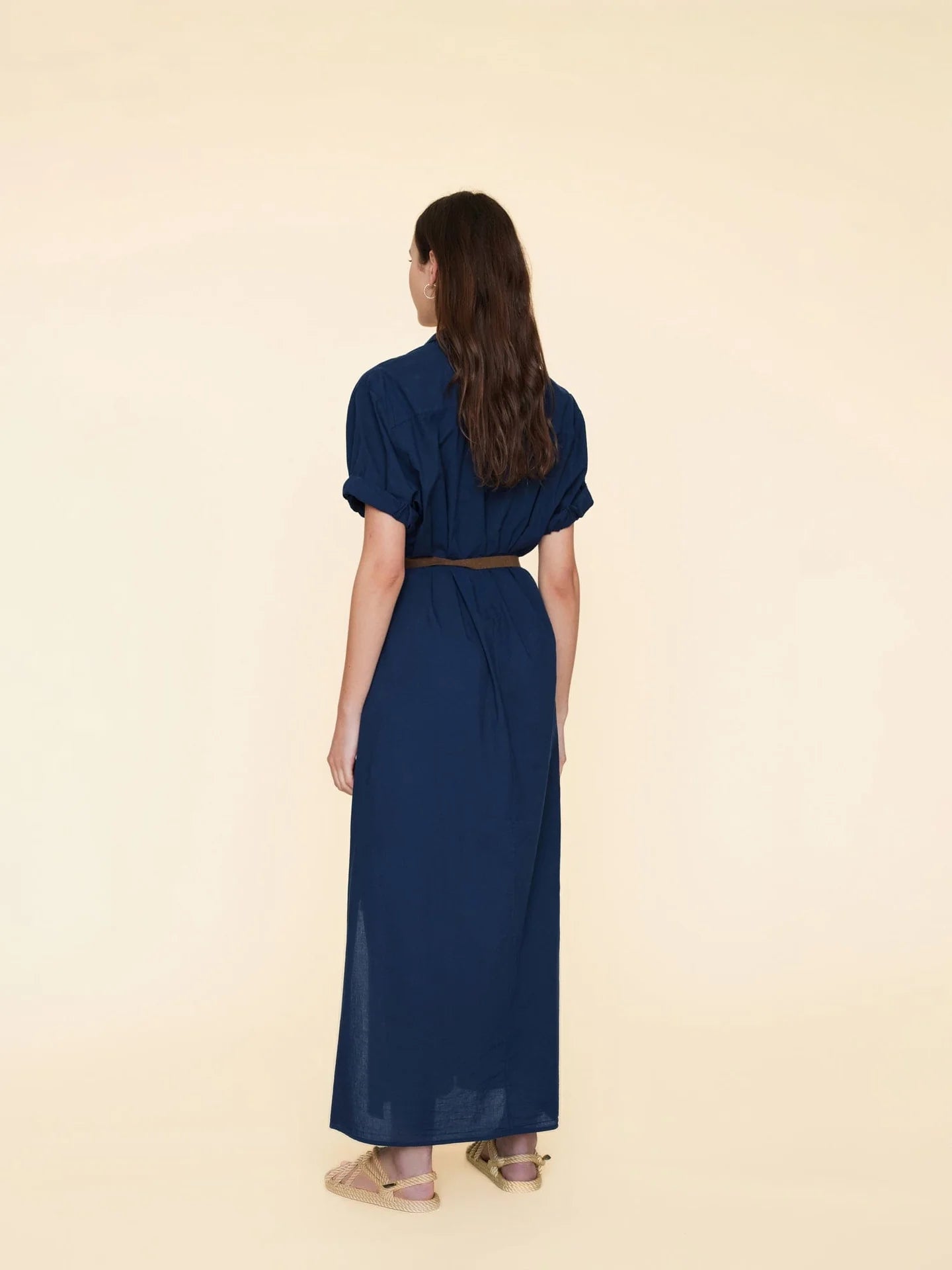 LINNET DRESS - NAVY