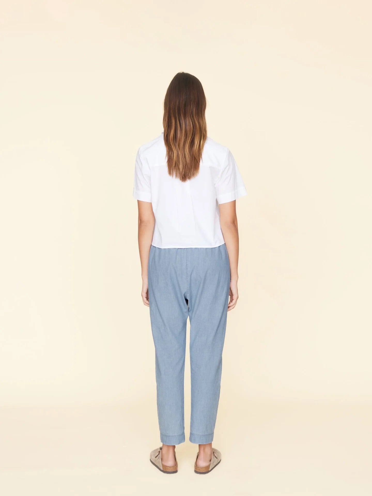 DRAPER PANT - DUSTY BLUE