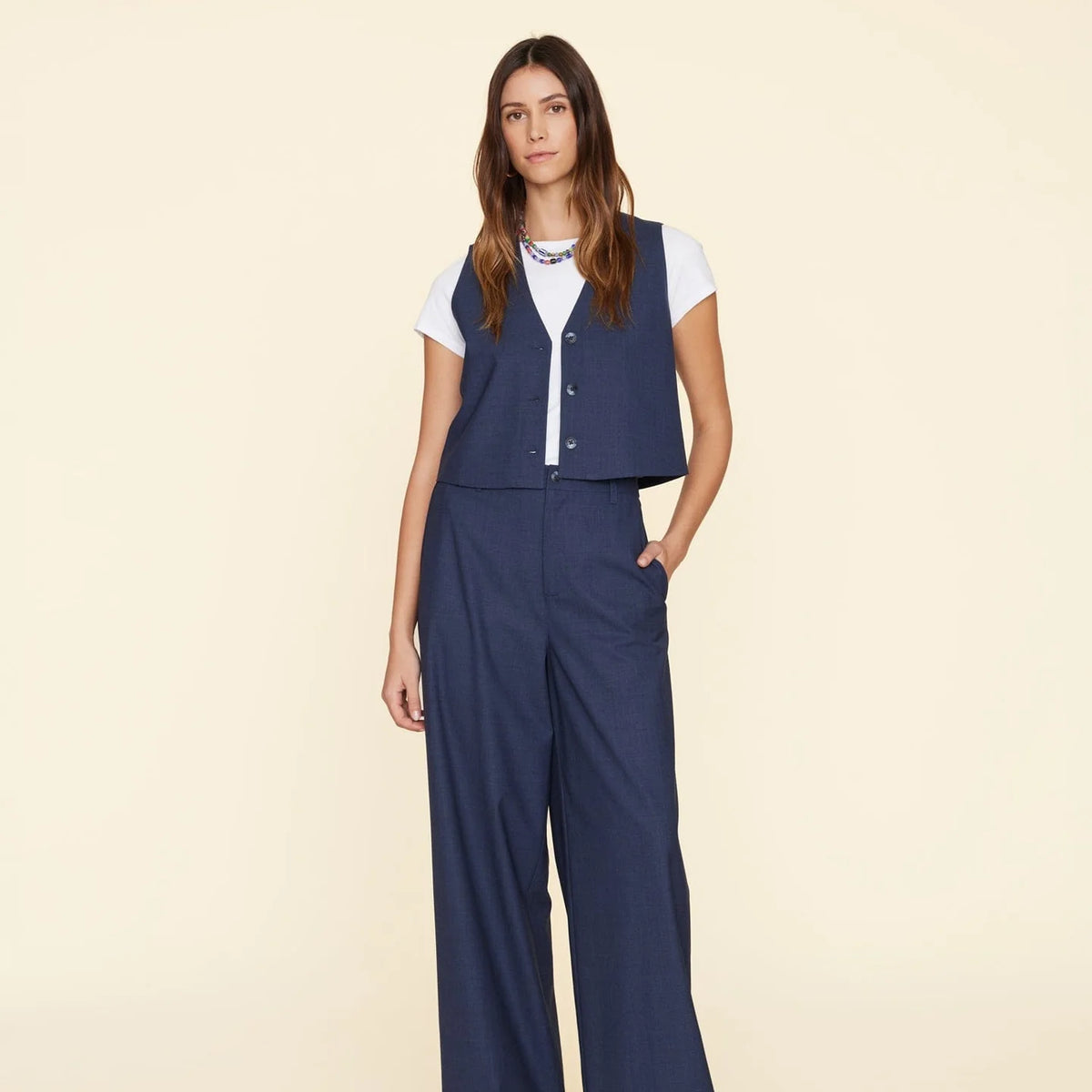 XIRENA PORTLYN PANT - NAVY