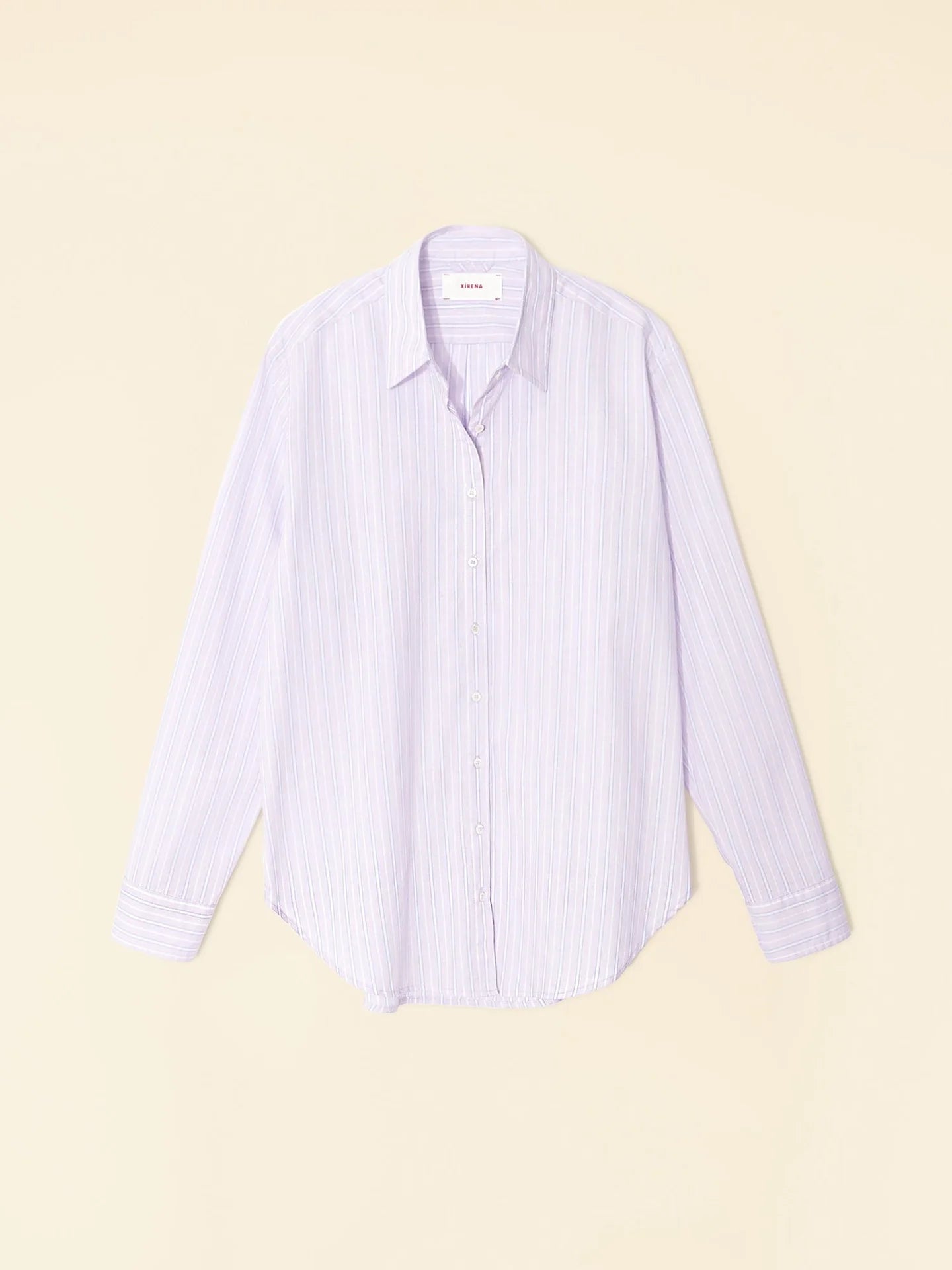 BEAU SHIRT - LILAC STIRPE