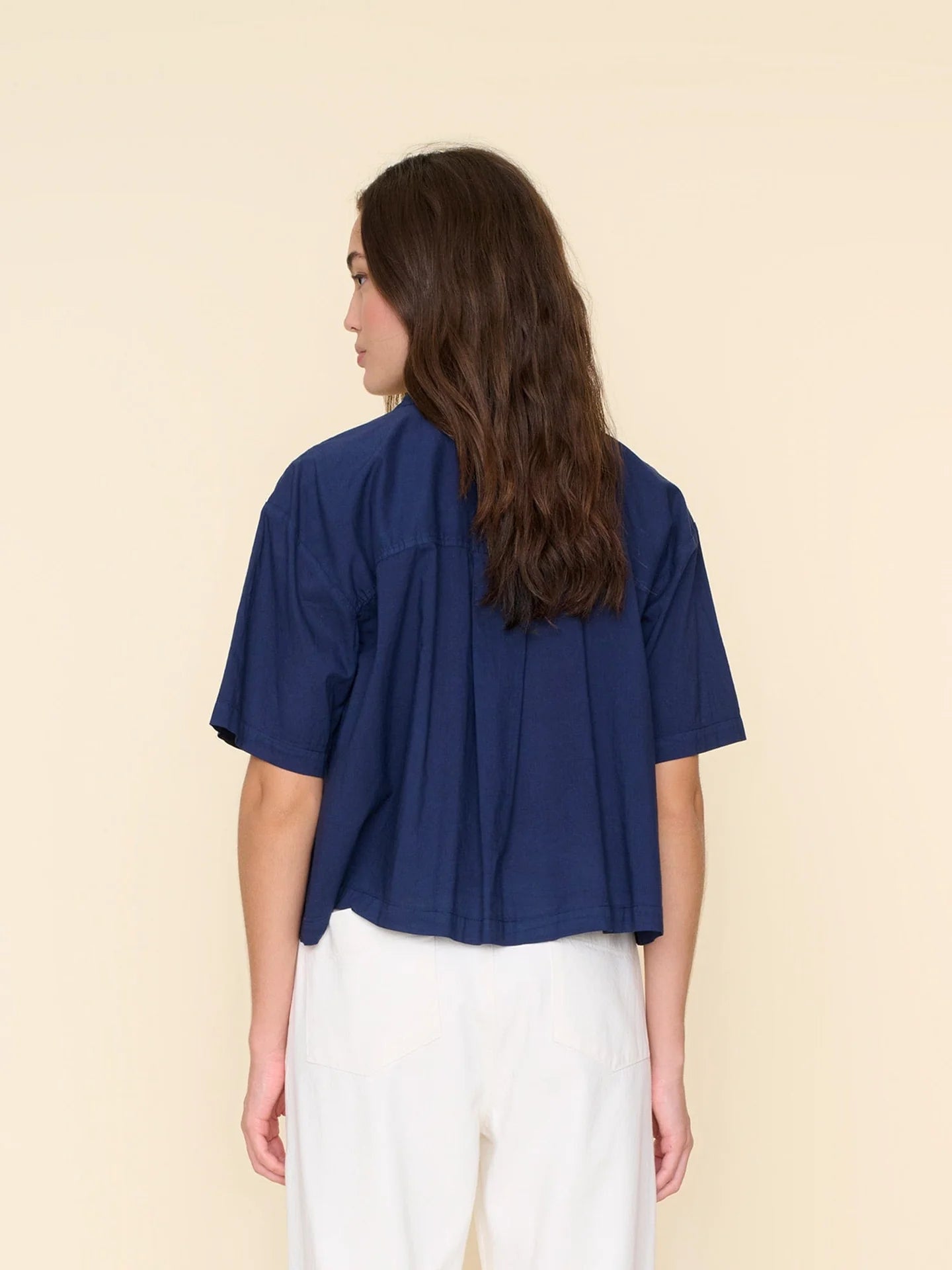 ANSEL TOP - NAVY